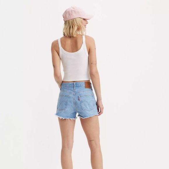 Levi's 501® Original Fit High Rise Women's Shorts- Size 30 - Picture 4 of 14